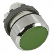 Кнопка MP1-21G  зеленая с подсветкой без фиксации (только корпус) АВВ