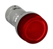 Лампа CL2-502R со вст.светодиод.цвет красный 24В АС 1SFA619403R5021