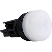 Лампа ENS-22 сигн.белая с подсветкой 220В EKF