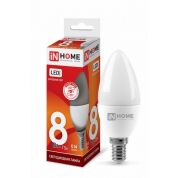 LED-шар-VC 8Вт 230 Е14 6500К  IN HOME