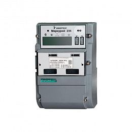 Счетчик эл. Меркурий 234 ARTMX2-03 PBR.G 5-10А; 3х230/400В 0,5S/1.0 мтТ; оптопорт RS485, GSM, 3 вин
