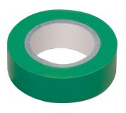 Изолента ПВХ AVRORA зеленая (0,13мм х15мм х10м)