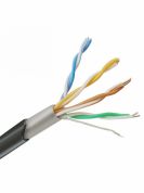 U/UTP кат.6 4х2х23AWG solid PVC 305м серый